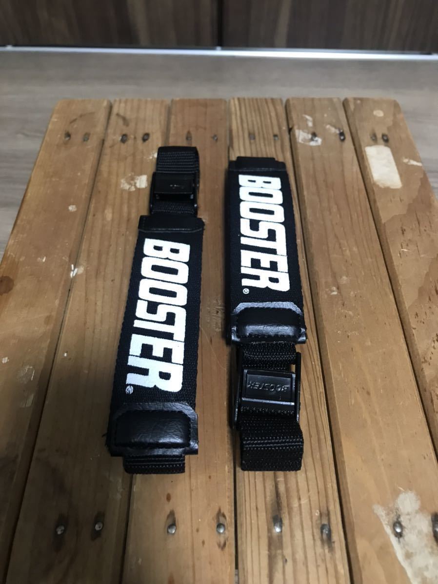 BOOSTER STRAP EXPERT/RACER BLACK ブースター ストラップ エキスパート/レーサー スノーボード アルペン フリースタイル カービング 美品_画像4