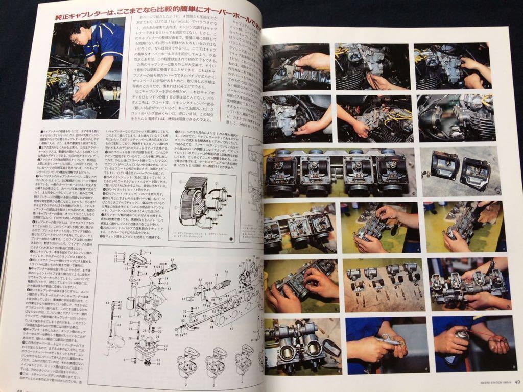 送込 Z2/Z1 エンジン 完全 分解 整備 オーバーホール
