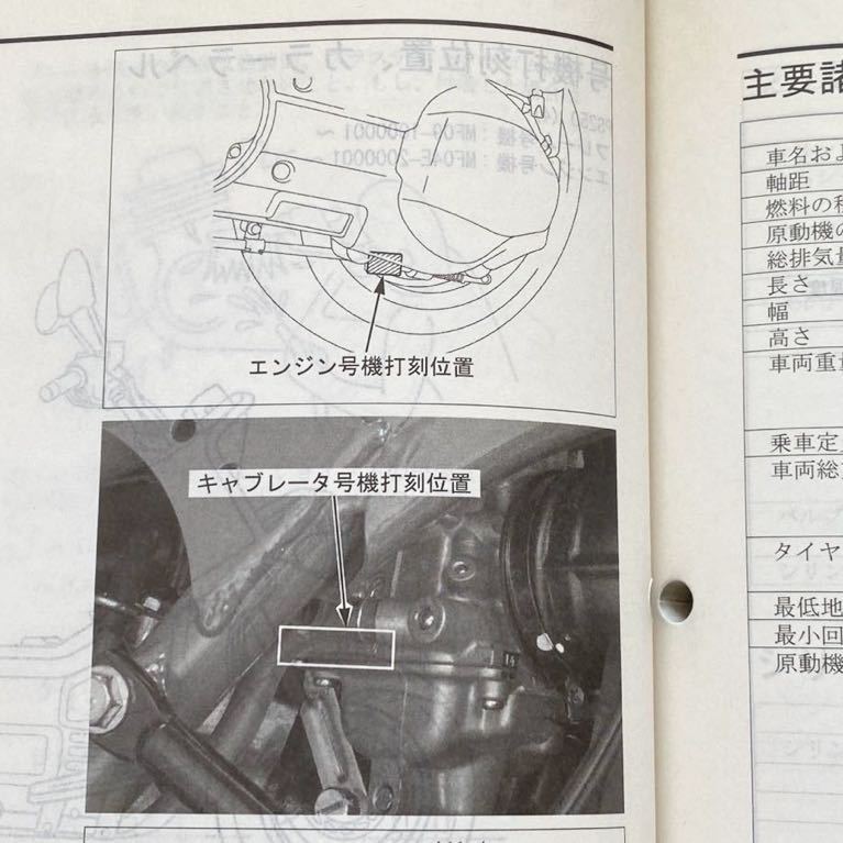 送料込み PS250 PS250/4(BA-MF09) サービスマニュアル/MF09