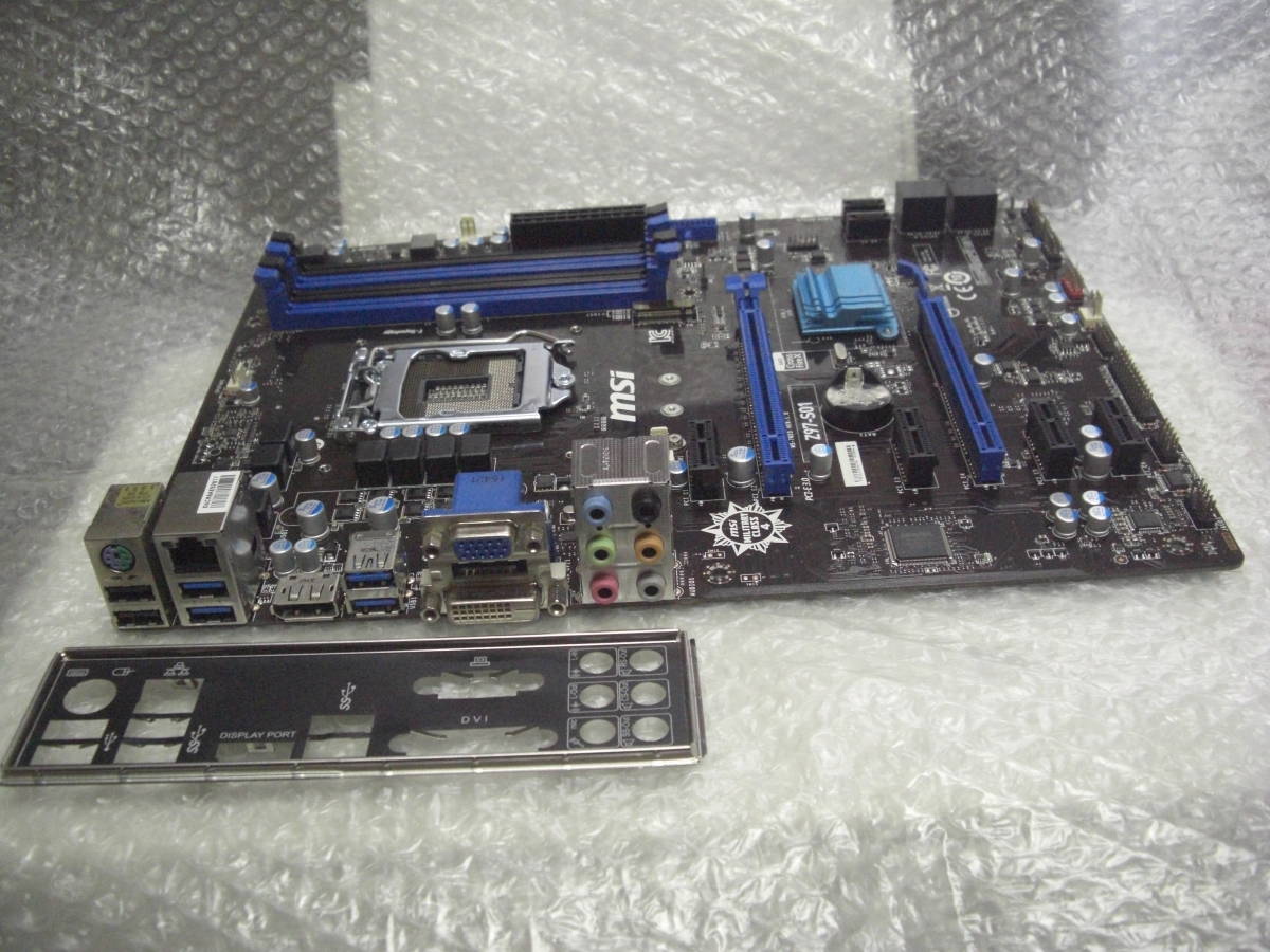 マザーボード ☆ msi　Z97-S01 MS-7923 VER:1.0 ★ メモリ：DDR3 ★ ソケット：LGA1150 ★_画像1