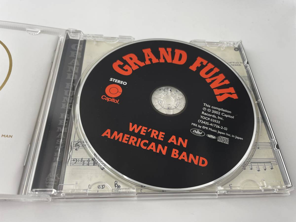 アメリカン・バンド CD　グランド・ファンク・レイルロード H75-02: 中古_画像2