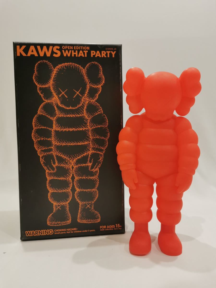 KAWS WHAT PARTY ORANGE_画像1