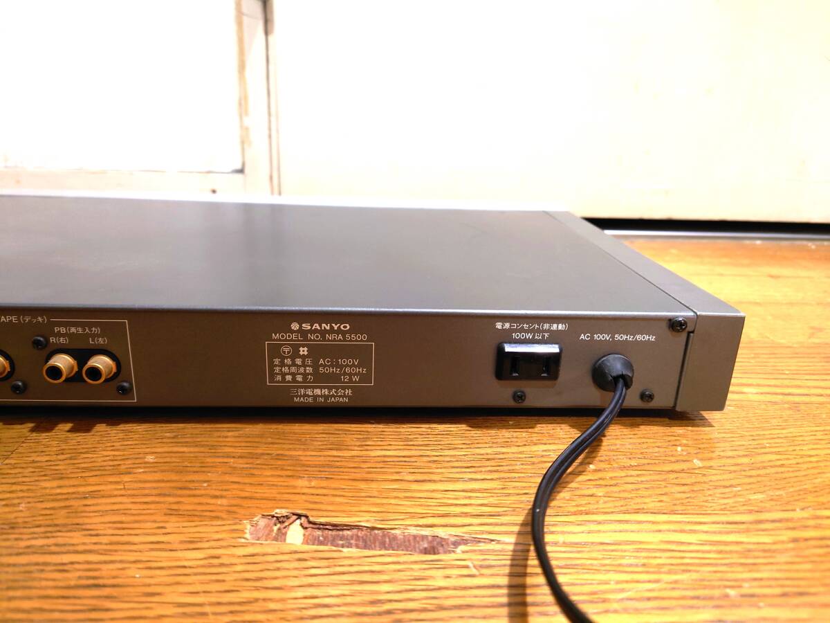 ◆OTTO/SANYO NRA-5500◆ノイズリダクションユニット◆Super-D◆ジャンク扱い◆_画像6