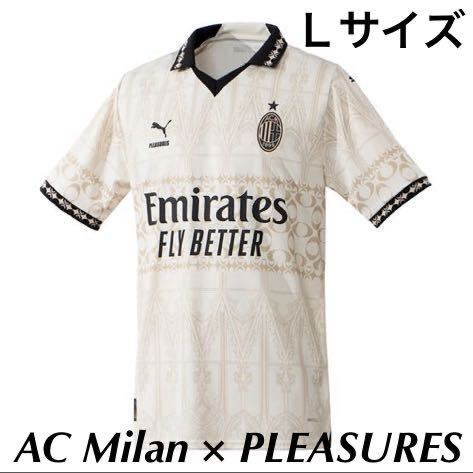 正規品新品タグ付き ACミラン×PLEASURES 23/24 4thユニフォーム 正規品新品タグ付き ACミラン×PLEASURES 23/24 4thユニフォーム