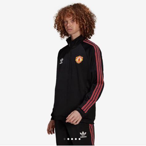 正規品新品☆アディダスオリジナルス×マンチェスターユナイテッド adidas Originals×Manchester United FC☆Lサイズ☆トラックジャケット