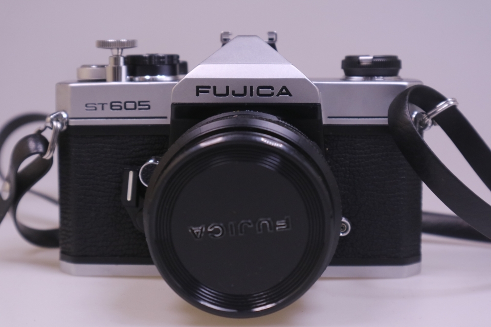 FUJICA ST605 ボディ FUJINON 55mm F2.2 中間リング National PE-2002 ストロボ セット フジカ フジノン_画像6