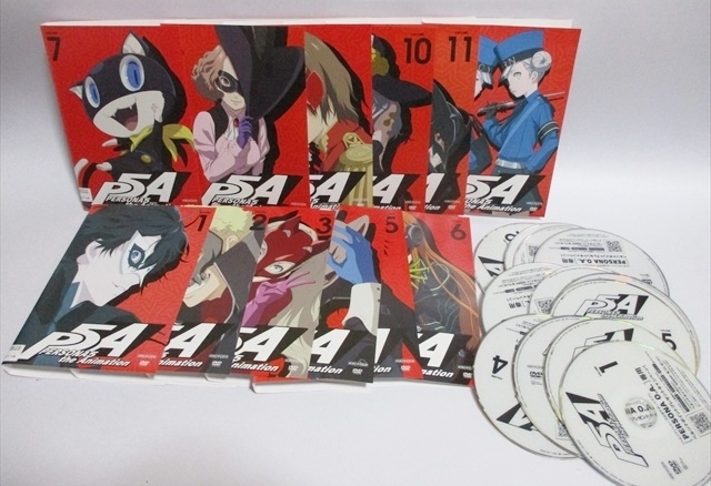 ★ DVD ★ ペルソナ５ THE ＡＮＩＭＡＴＩＯＮ 全巻 全１２巻 完結 セット レンタルアップ版 福山潤_画像1