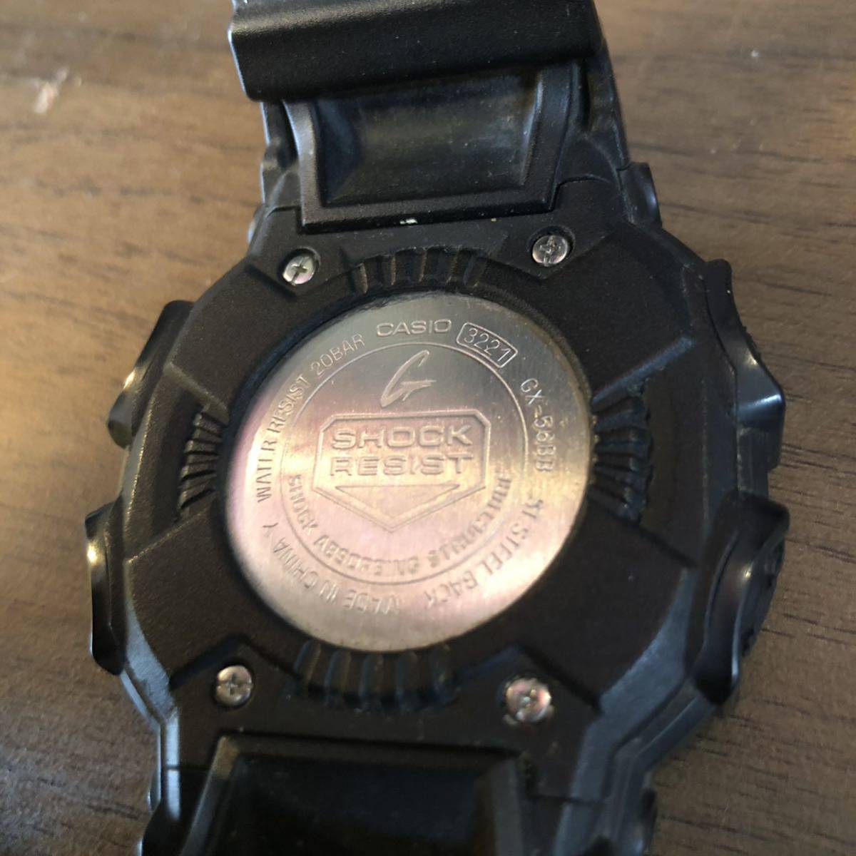 CASIO G-SHOCK Gショック カシオ GX-56BB TOUGH SOLAR タフソーラー 腕時計 デジタル ジーショック ブラック メンズ ウォッチ クロック_画像7
