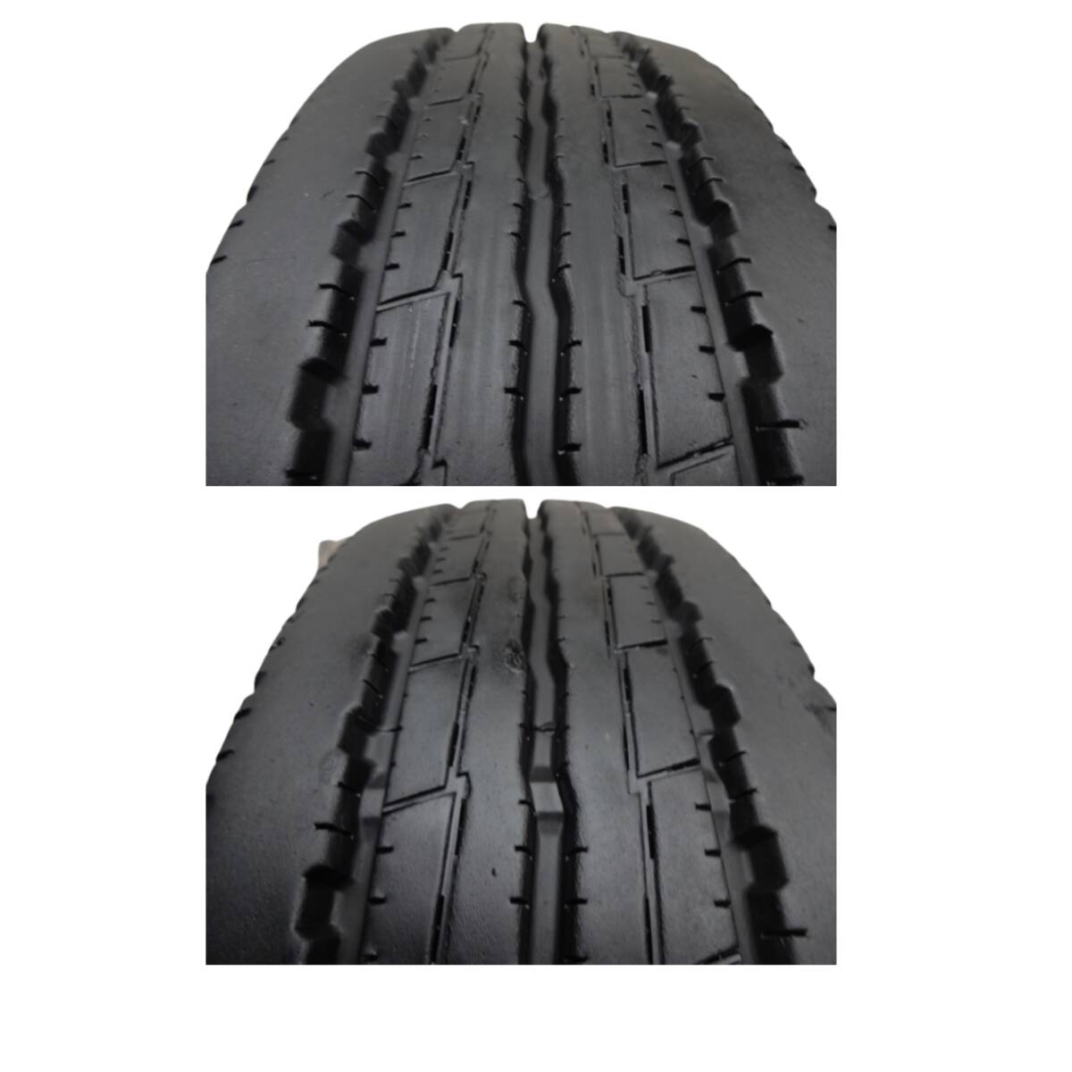 2022年製 夏用2本 175/75R15 103/101LLT 12PR 8.5分山 ヨコハマ LT151R 中古タイヤ 小型トラック 1.5トン ダイナ トヨエース（4728）_画像2