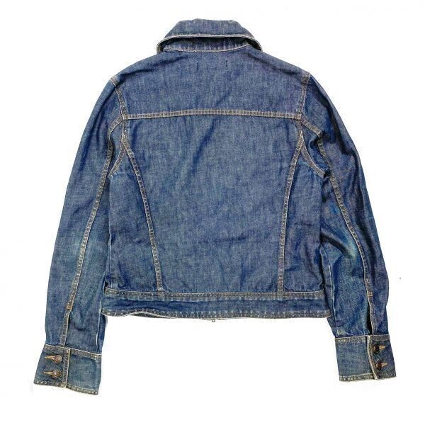 90s Levi's RED TAB IDEALジップ デニムジャケット レディースM 【a0142】_画像7