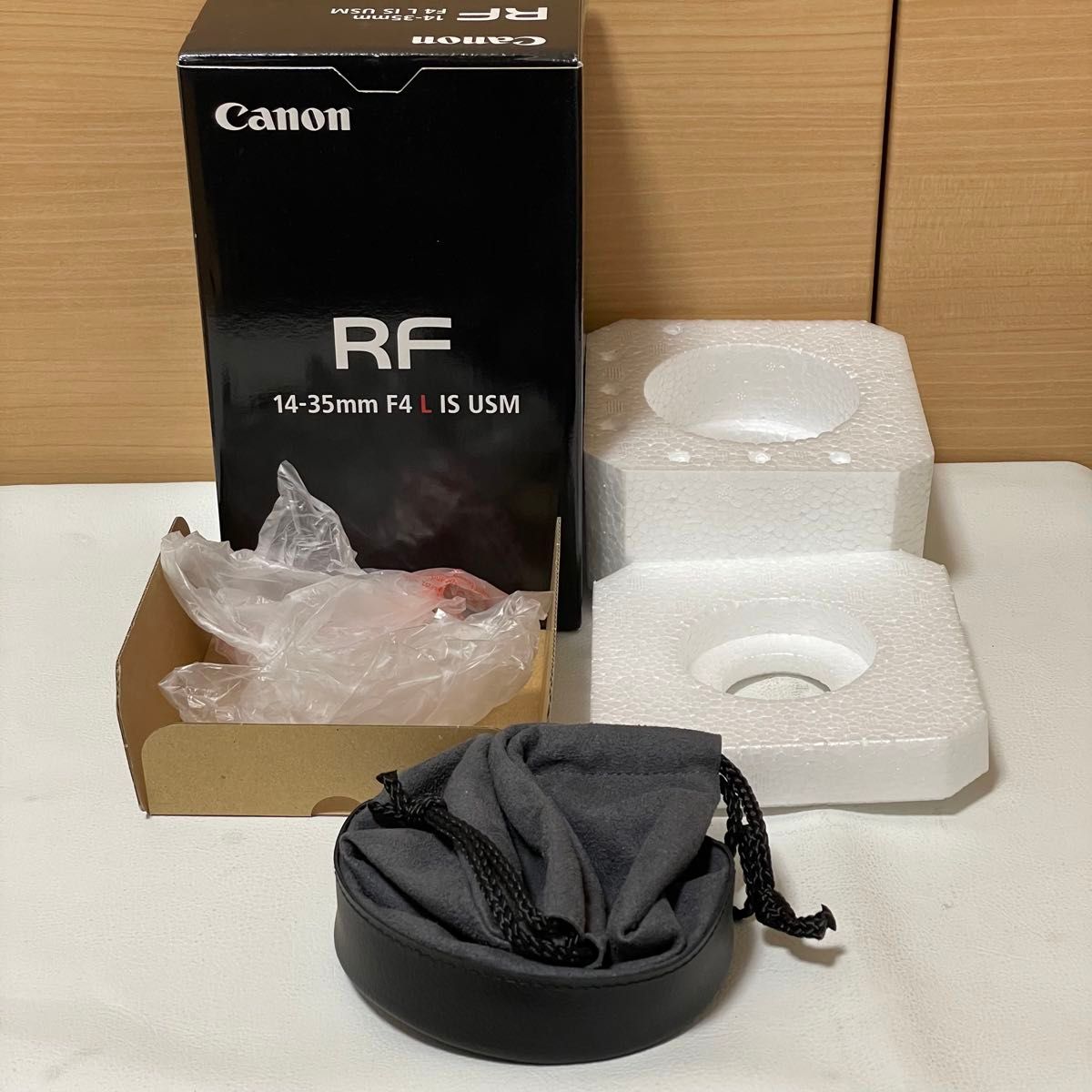 ★未使用品★ CANON/キャノン　RF14-35mm F4 L IS USM 元箱