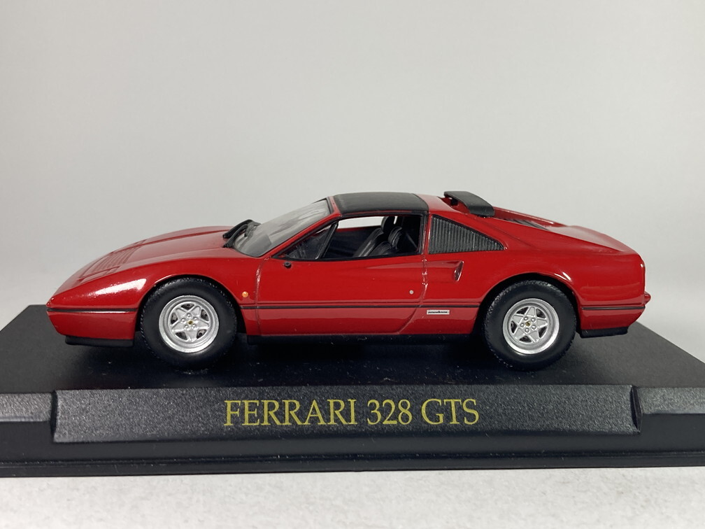 [ジャンク] フェラーリ Ferrari 328 GTS 1/43 - アシェット Hachette_画像4