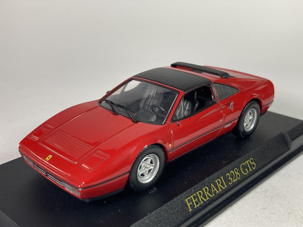 [ジャンク] フェラーリ Ferrari 328 GTS 1/43 - アシェット Hachette_画像3