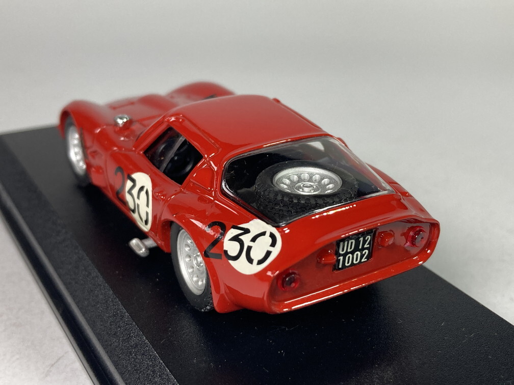 アルファロメオ Alfa Romeo TZ2 Bolzano 1966 1/43 - ベストモデル Best Model_画像4