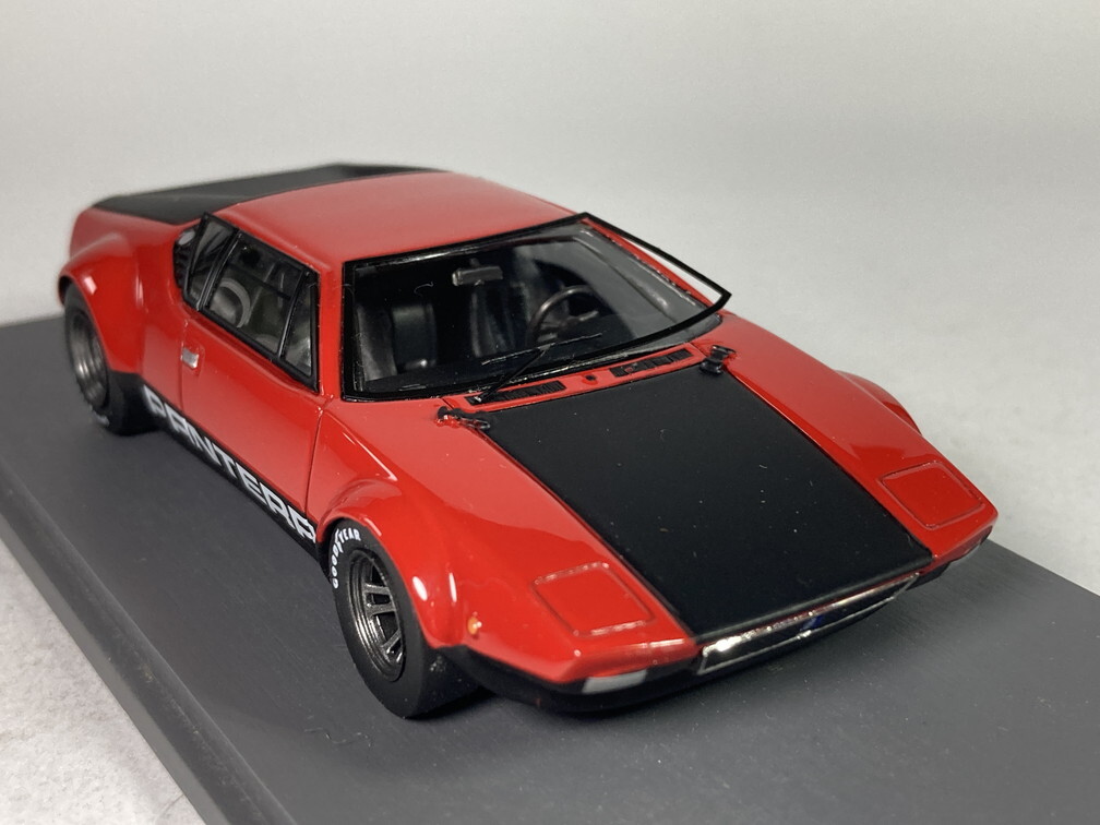 [ジャンク] デトマソ パンテーラ De Tomaso Pantera GT4 1972 1/43 - スパーク Spark_画像9