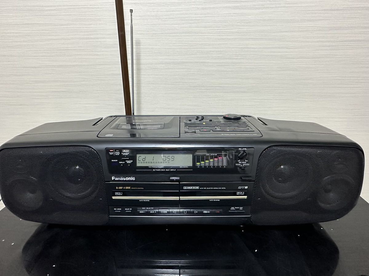 美品 Panasonic CDラジカセ RX-DT8 - オーディオ機器