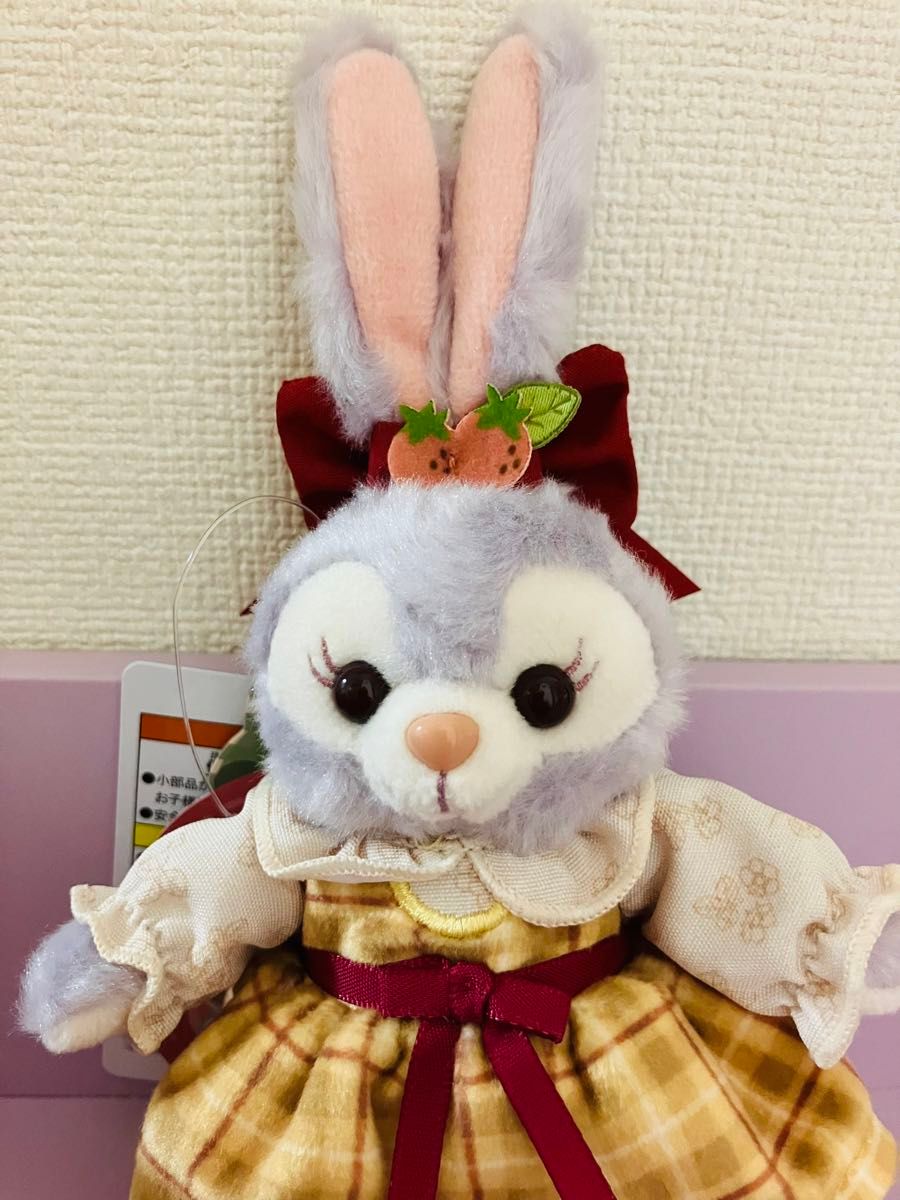 ハートフェルトストロベリーギフト ステラルー ぬいぐるみバッジ 東京ディズニーシー ステラルーぬいぐるみバッジ ハートフェルト