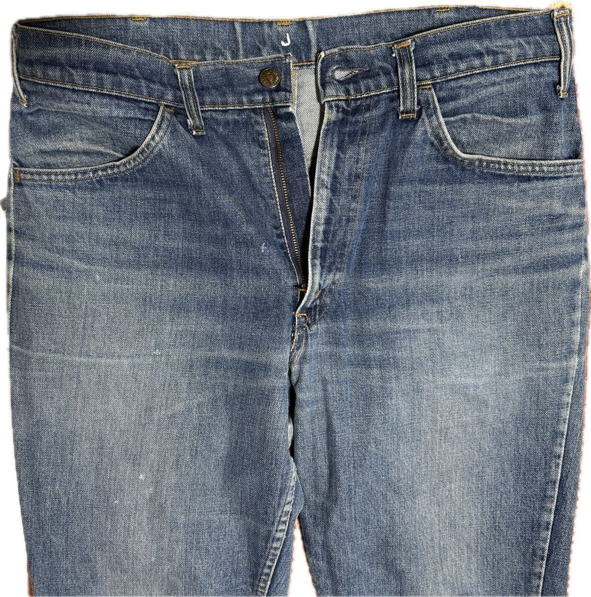 70s LEVI’S LEVIS リーバイス 646 オレンジタブ BIGE ビッグE USA製 刻印10 ジーンズ ブーツカット ビンテージ ヴィンテージ DP-010_画像6