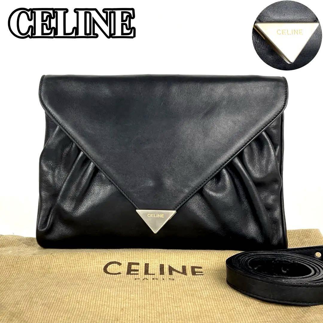 Yahoo!オークション - 美品○CELINE セリーヌ ショルダーバッグ 2way 