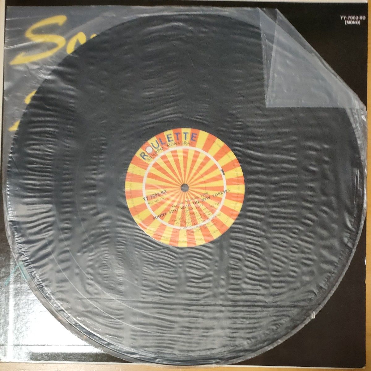 Sonny Stitt WITH The NEWYORKERS/SONNY STITT/ROOSTRecord MONO 国内盤
