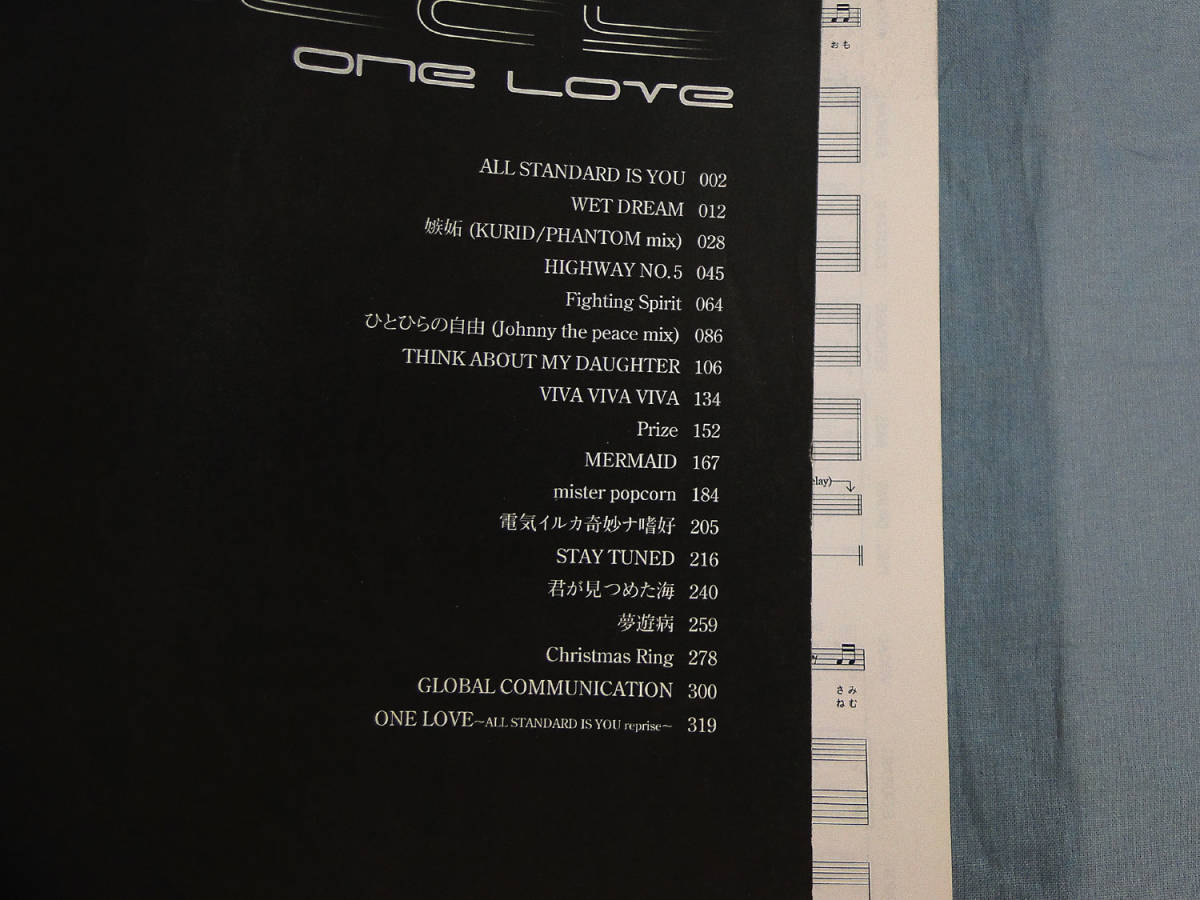 o) Band Score GLAY ONE LOVE[2]2851