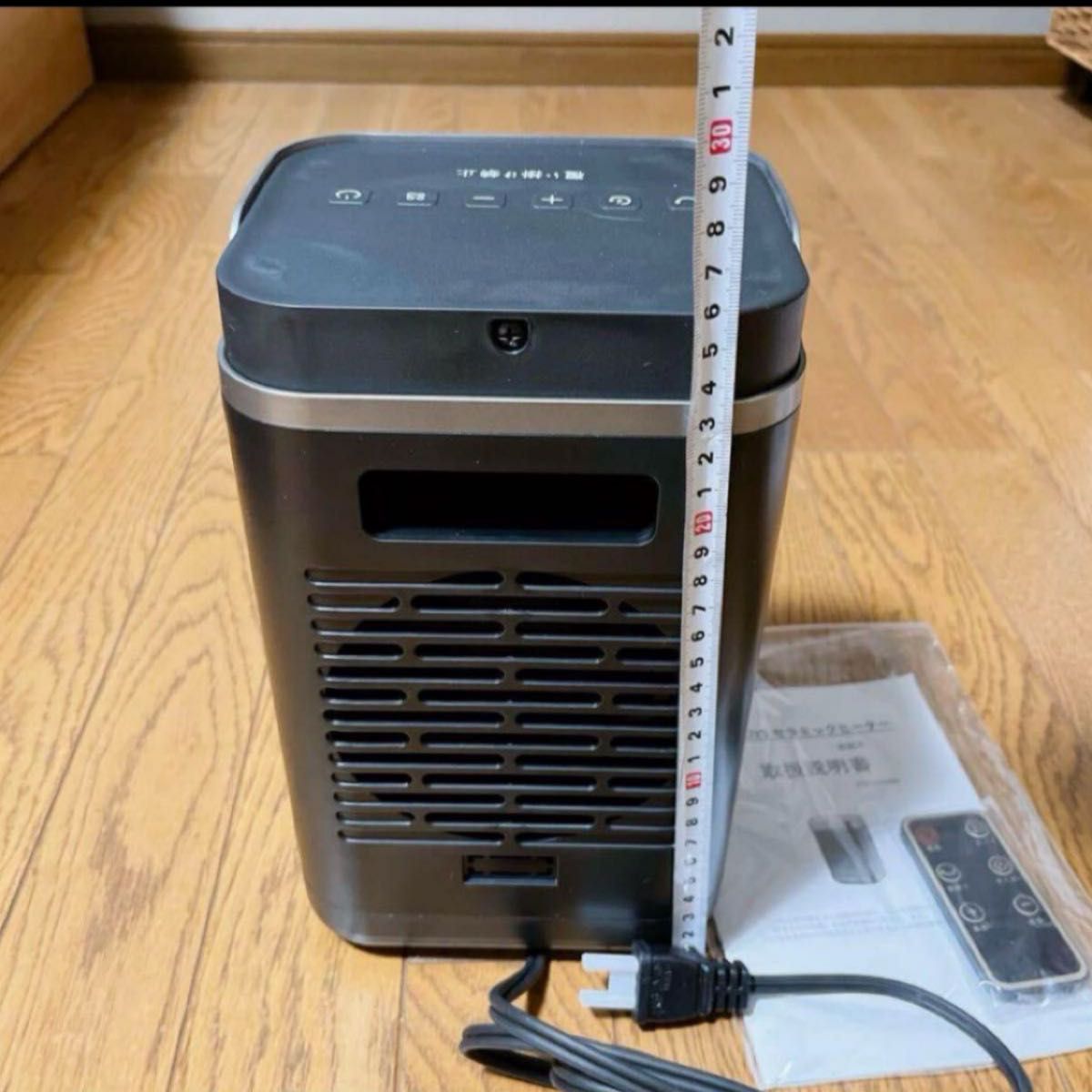 売り切り！！セラミックヒーター 暖房器具 小型 暖房 急加熱　速暖　転倒防止　3段階送風切替　