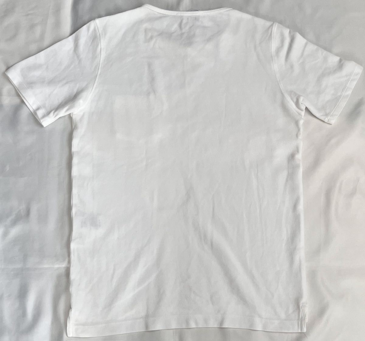 Cruciani クルチアーニ Tシャツ 半袖 コットン 綿 ホワイト系 サイズ 48 M～L クルーネック ポケットTシャツ イタリア製_画像8