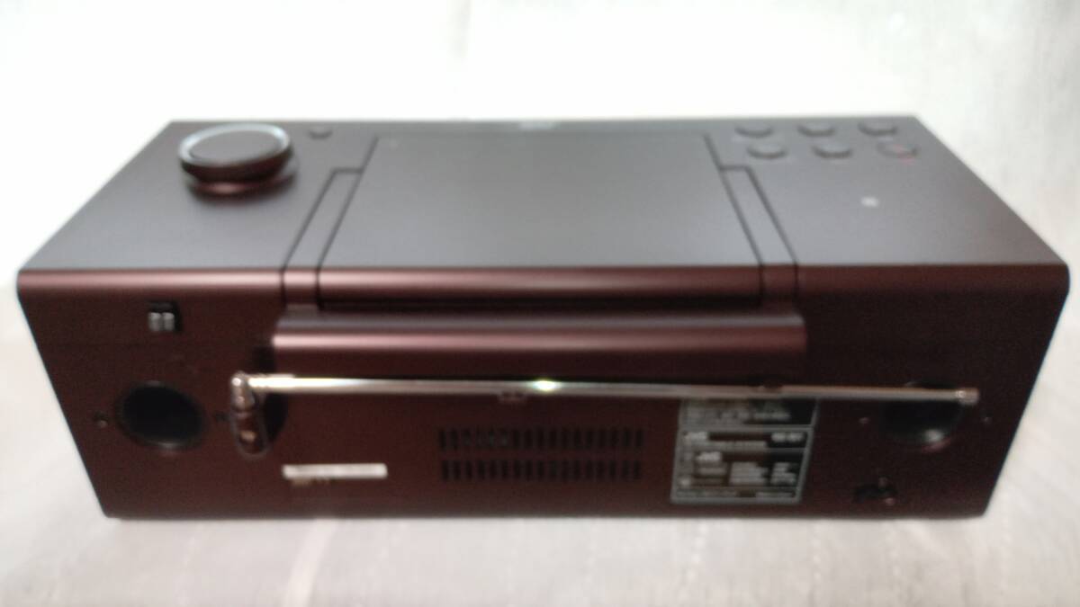 JVC CDポータブルシステム RD-W1(ブラウン)