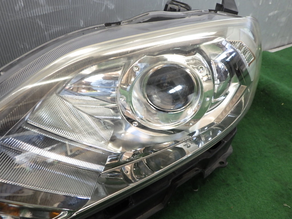 売り切り ABA-BE4 エディックス HID BE3 P4644 レベライザー付 ヘッドライト 左右 06-02-15-526 B2-L19-5 スリーアール長野_画像2