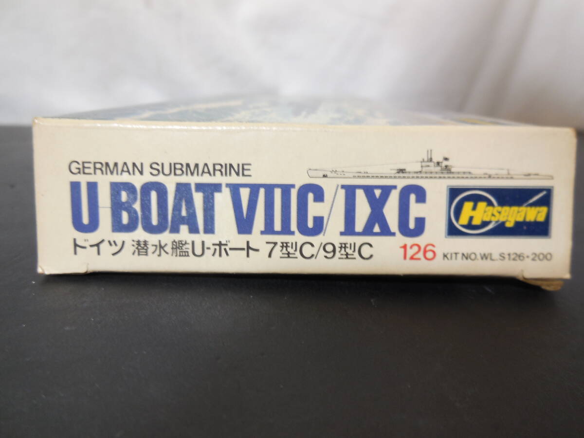 送料無料　ハセガワ 1/700 WLシリーズ No.901 ドイツ潜水艦 Ｕ-ボート プラモデル レトロ