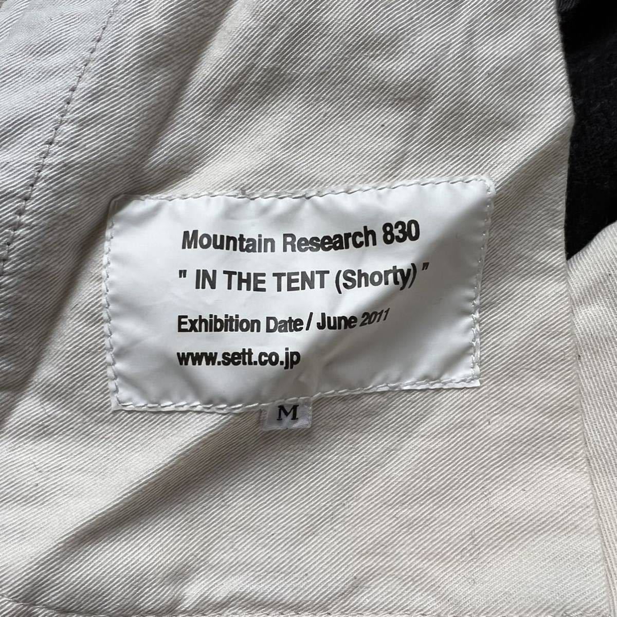 Rare 2011AW Mountain Research “IN THE TENT” boa half pants archive collection General Japanese label マウンテンリサーチ 希少_画像7