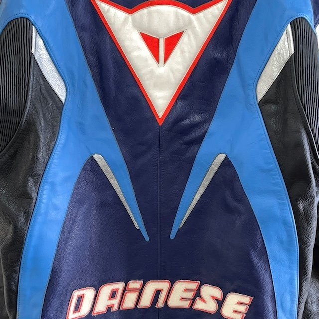 １スタ DAinese 52アメリカ古着 バイク　モーターサイクル　レーシング　レザー　ライダースジャケット　ブラック　16 メンズ_画像5