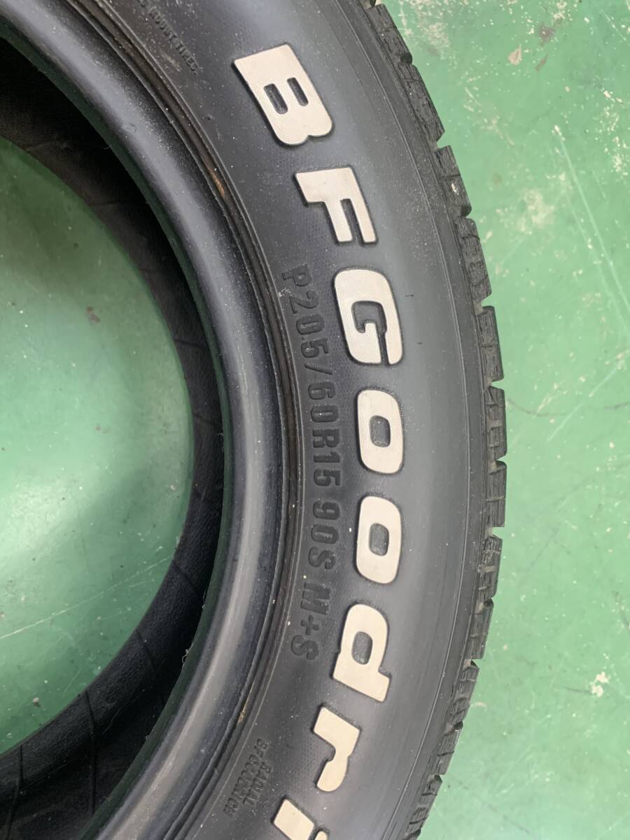 BF　グッドリッチ　ラジアルタイヤ　205/60R15　中古２本セット_画像2