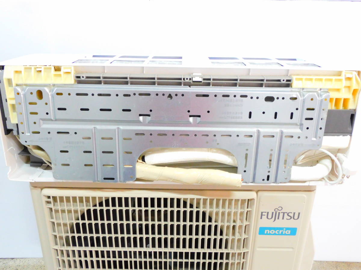 m573 ♪美品♪2021年製♪ FUJITSU 富士通ゼネラル AS-R281L-W ルームエアコン ノクリア 2.8kW おもに10畳用 ホワイト フィルター自動掃除_画像8