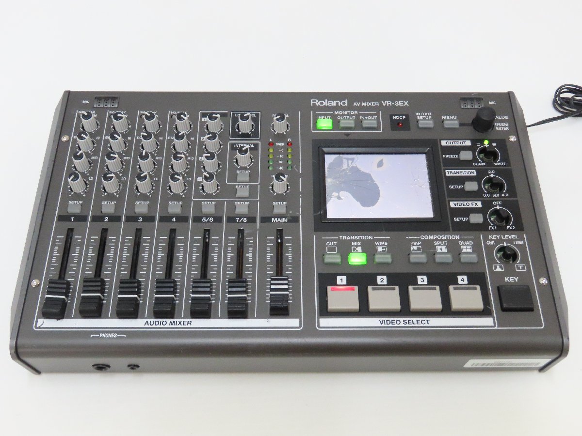 *80*Roland Roland AV mixer VR-3EX*0208-156