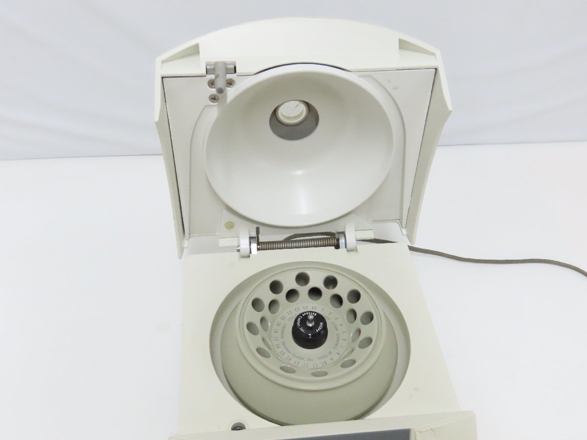 100☆ベックマン Beckman Coulter MICROFUGE 16 卓上遠心機 Centrifuge◆0209-170_画像4