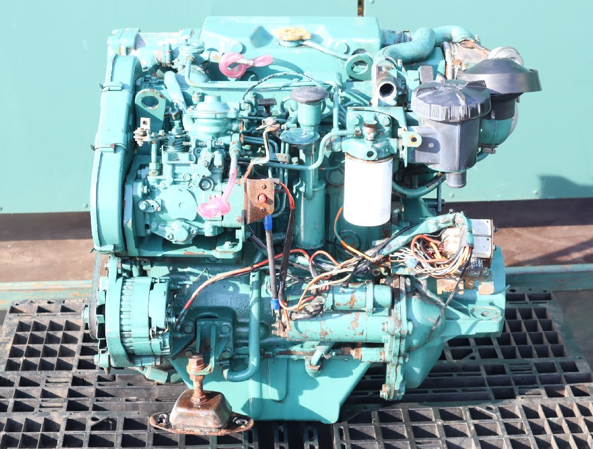 西P☆VOLVO PENTA ボルボ ペンタ TAMD22 エンジン 始動OK 良好☆3I-002_画像1