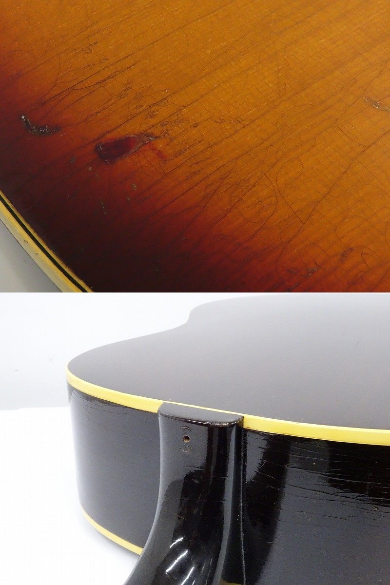 ♪♪【ビンテージ】Gibson J-45 ADJ 1967年製 アコースティックギター S/N091732 ギブソン ケース付♪♪020545001m♪♪の画像10