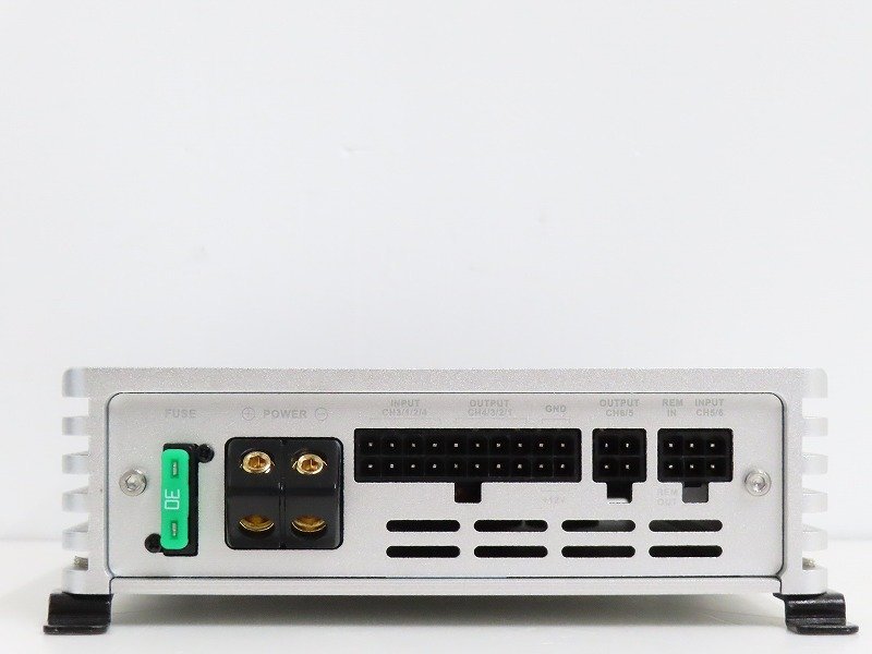 ▲▽μ-DIMENSION DSP-680AMP/REMOTE 車載機 カーオーディオ アンプ内蔵シグナルプロセッサー コントローラー2個/元箱付▼0199_画像6