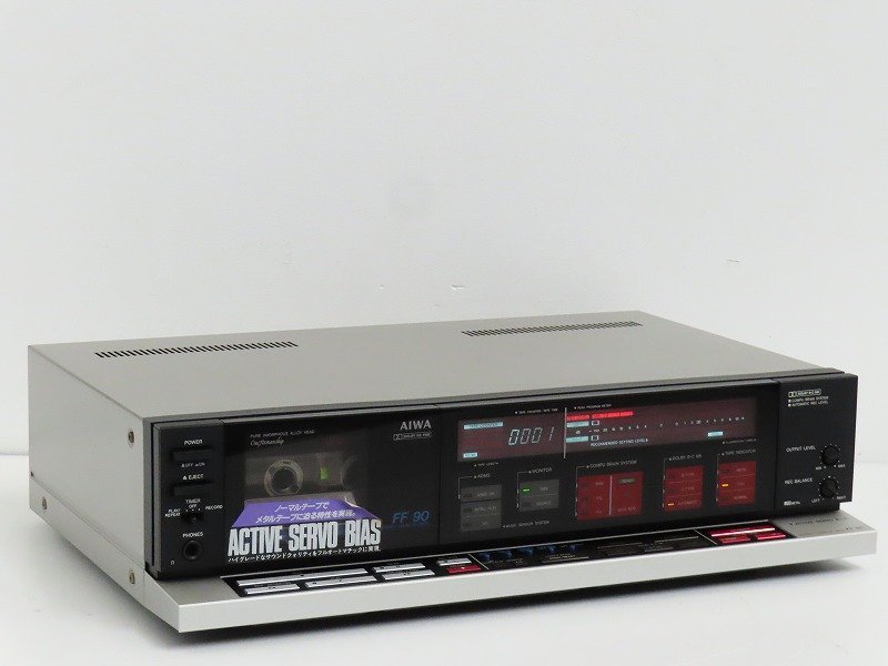 2024特集 □□AIWA AD-FF90 アイワ□□019544011J□□ カセットデッキ 2024特集 □□AIWA AD-FF90 アイワ□□019544011J□□ カセットデッキ