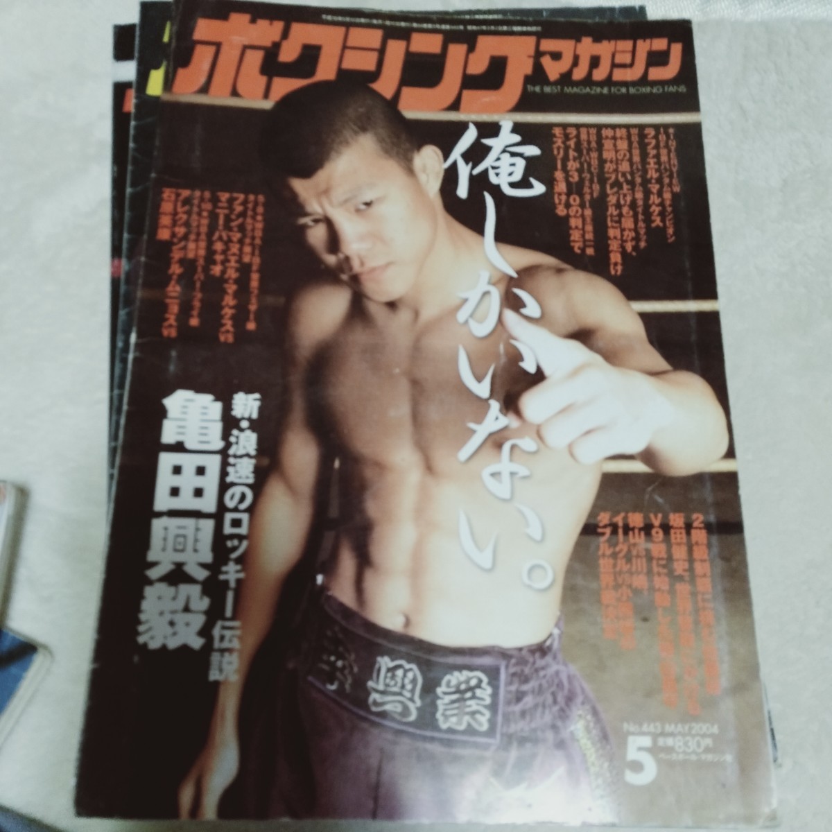 C008 ボクシングマガジン 2004年 1年分 12冊まとめて 本 雑誌 亀田興毅 川嶋勝重 デラ・ホーヤ _画像6