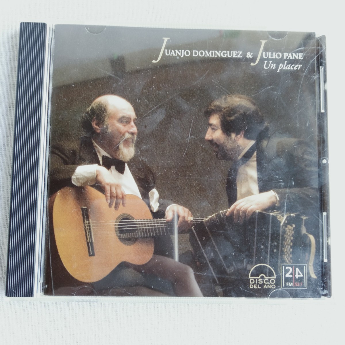 T022 JUANJO DOMINGUEZ & JULIO PANE / Un Placer CD ケース状態A クラシック オーケストラ_画像1