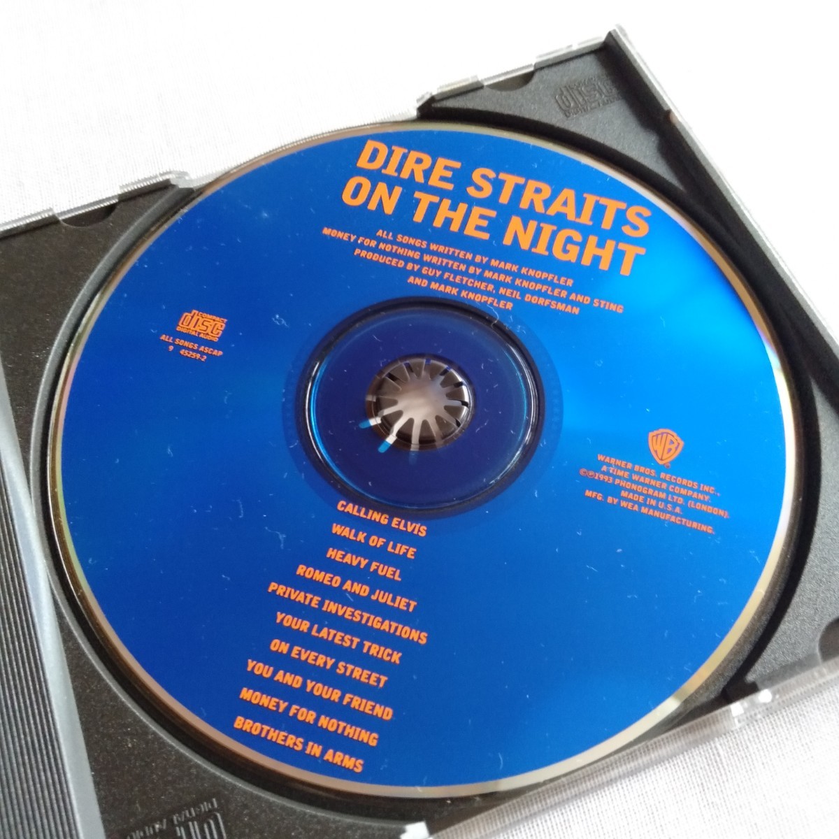 S040 DIRE STRAITS ON THE NIGHT ダイアー・ストレイツ CD ケース状態Ａの画像4