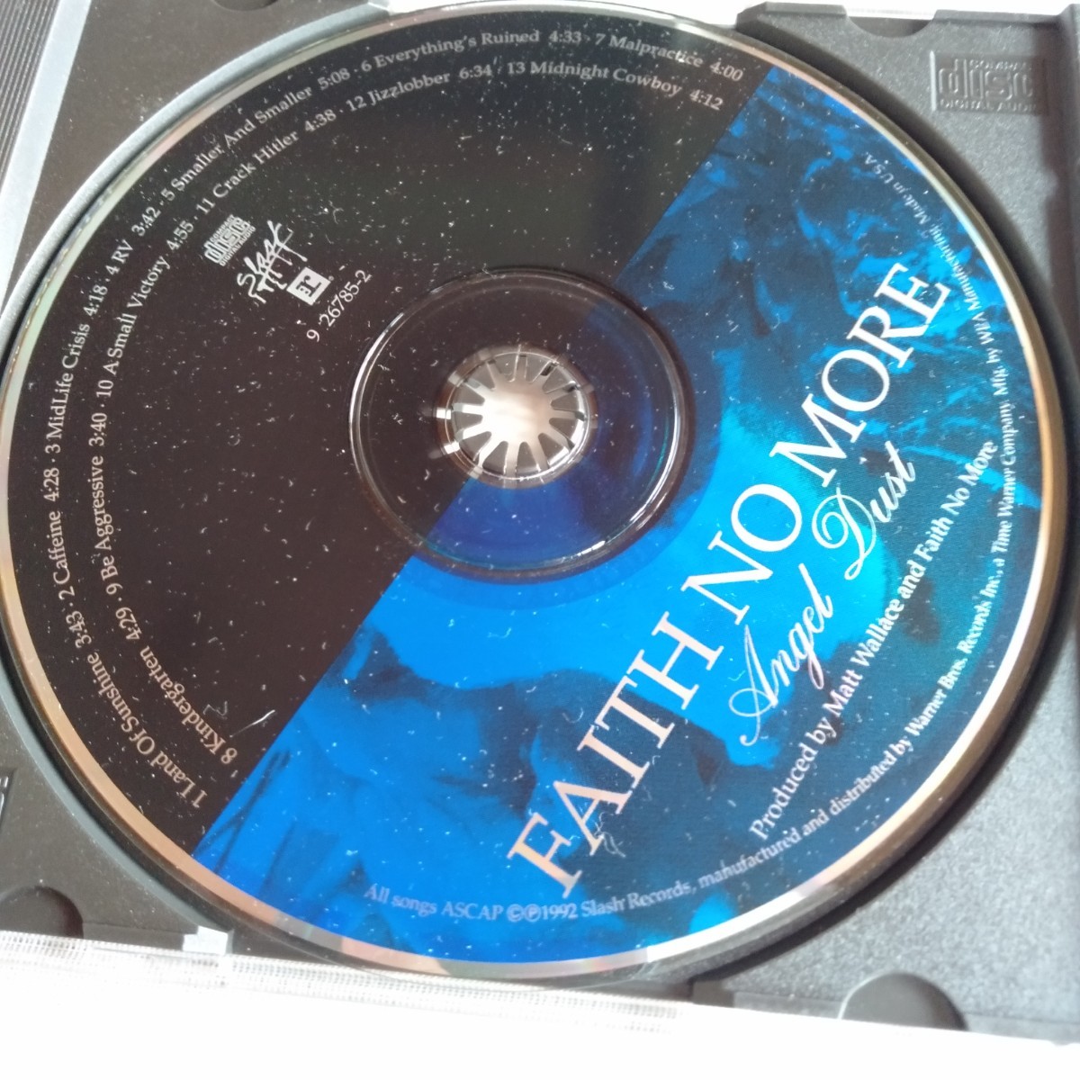 S072 FAITH NO MORE ANGEL DUST フェイス・ノー・モア CD ケース状態A _画像4