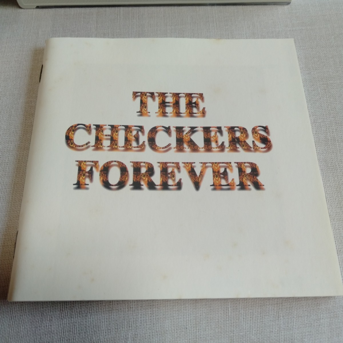 S156 The Checkers THE CHECKERS FINAL CD case condition A