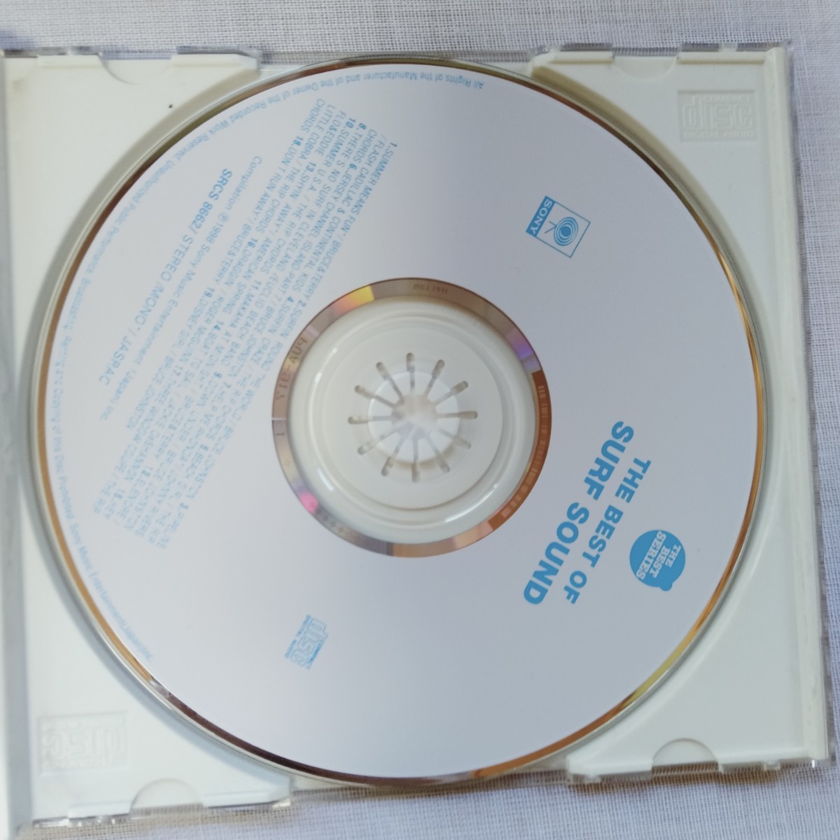T191 ベストオブサーフ サウンドTHE BEST OF SURF SOUND CD ケース状態A_画像6