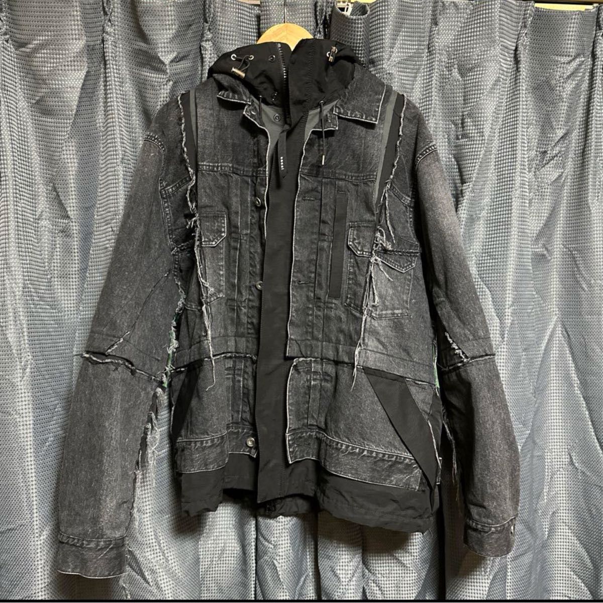 Sacai 21aw ドッキングデニム 黒 サイズ2|Yahoo!フリマ(旧PayPayフリマ)