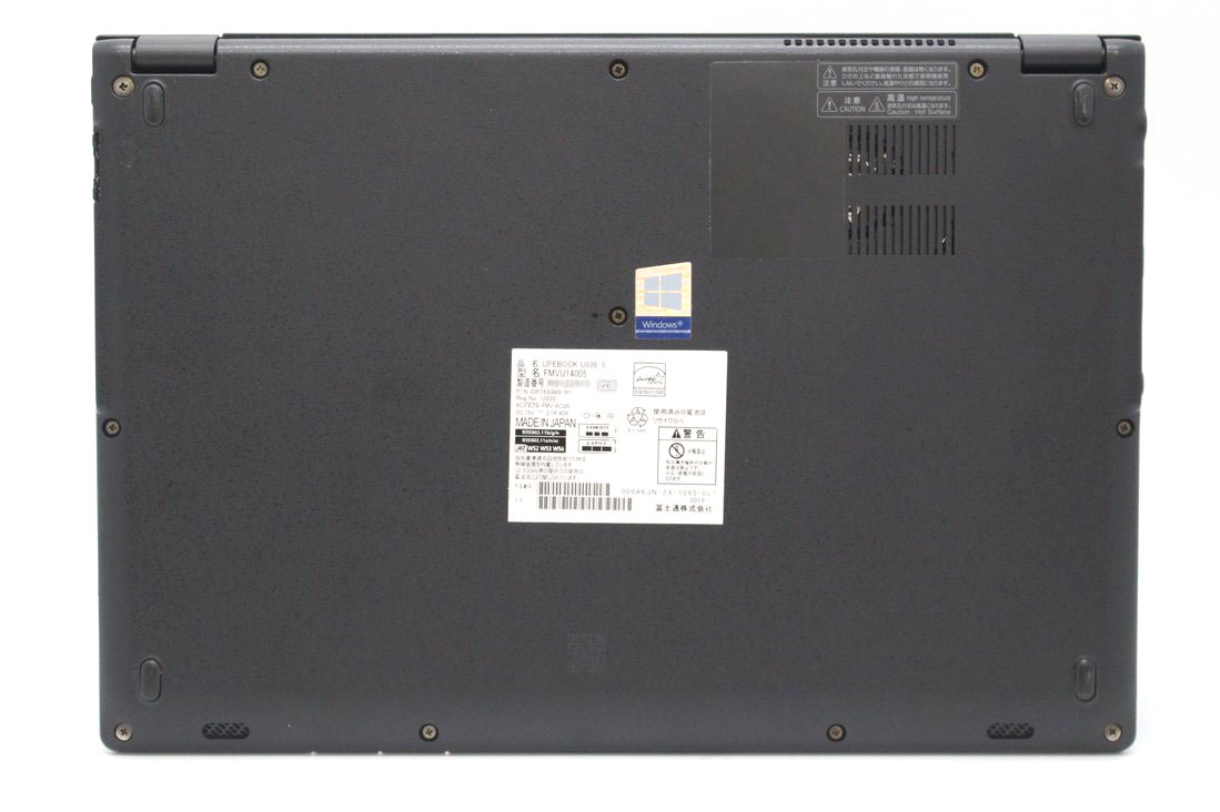 中古良品 13.3インチ フルHD Fujitsu LIFEBOOK U938/s Windows11 Celeron 3965u 4GB 128GB-SSD 無線 Office付 [カメラ非搭載機種] 税無の画像9