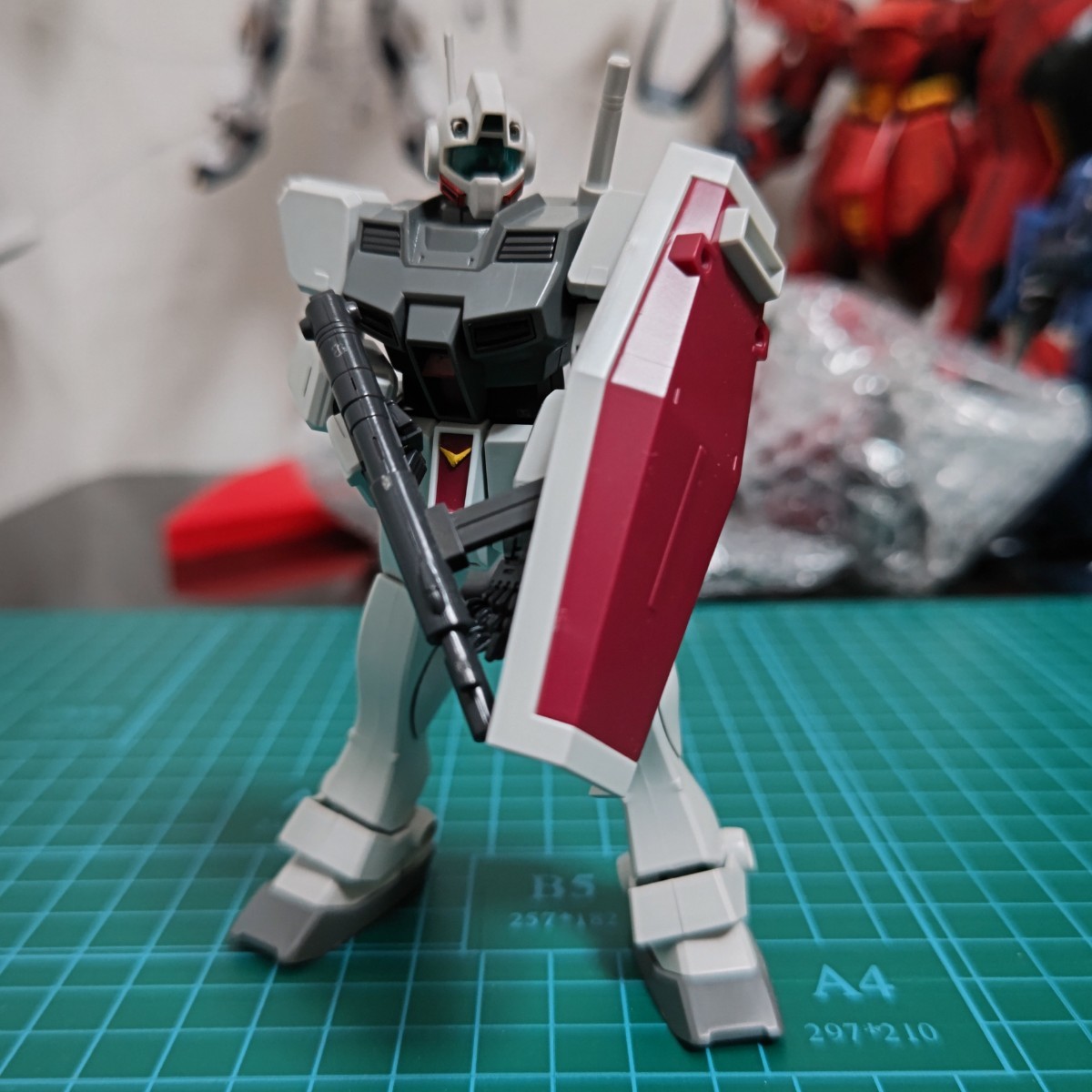 ＊ガンプラＨＧジャンク82　ジム寒冷地仕様_画像1