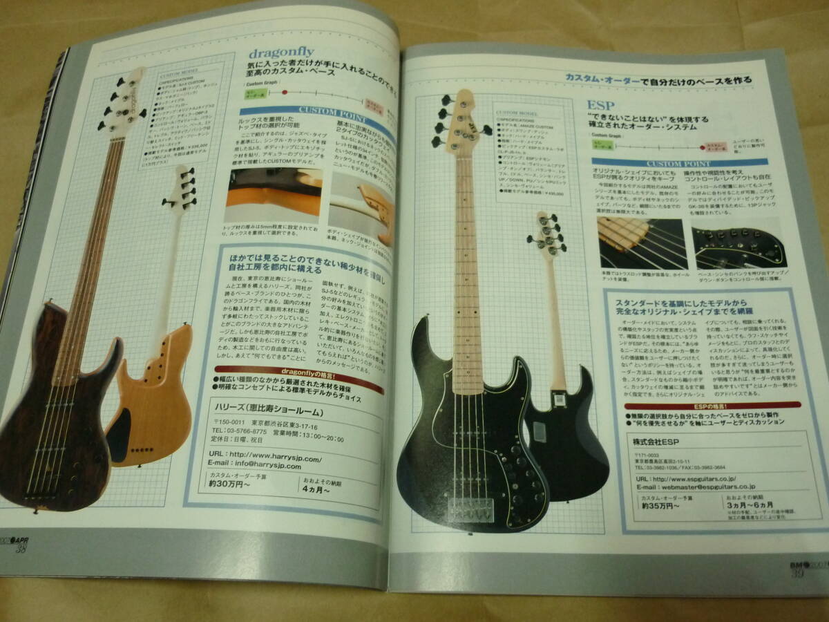 BASS MAGAZINE (ベース マガジン) 2007年 04月号　KENKEN イクゾー　レゲエベース_画像9